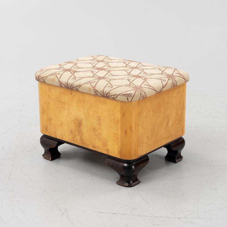 Sminkbord, pall och spegel, Art Deco,  1930-tal.