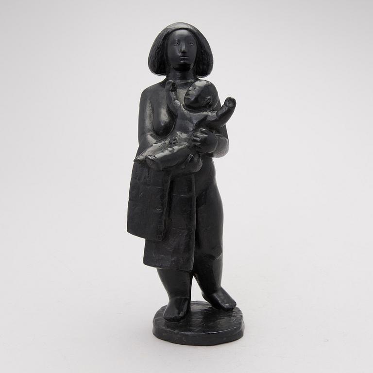 HEIKKI KONTTINEN, skulptur, brons, signerad, daterad 1974 och numrerad 7/10.