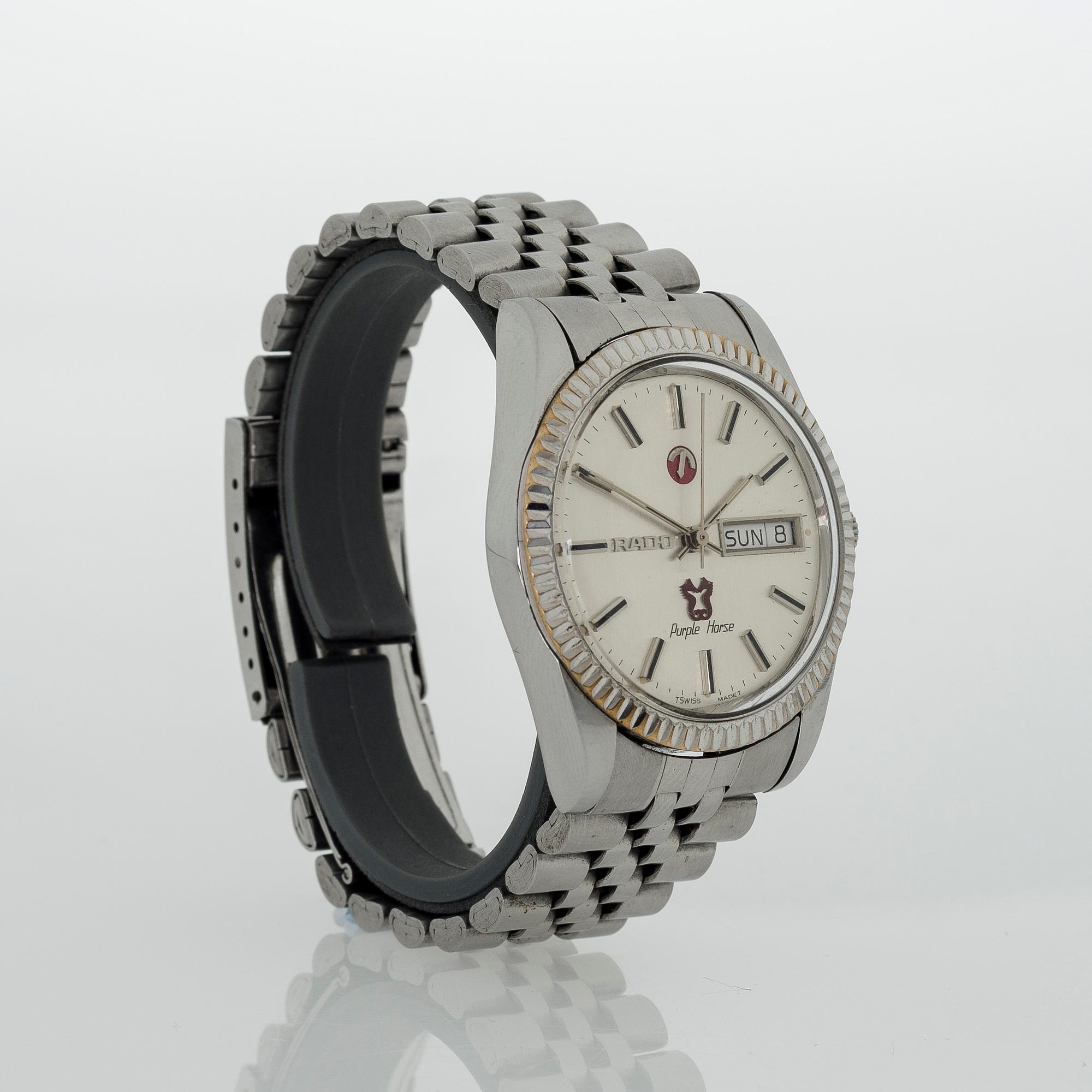 RADO Purple Horse wrist watch 36 mm. Bukowskis
