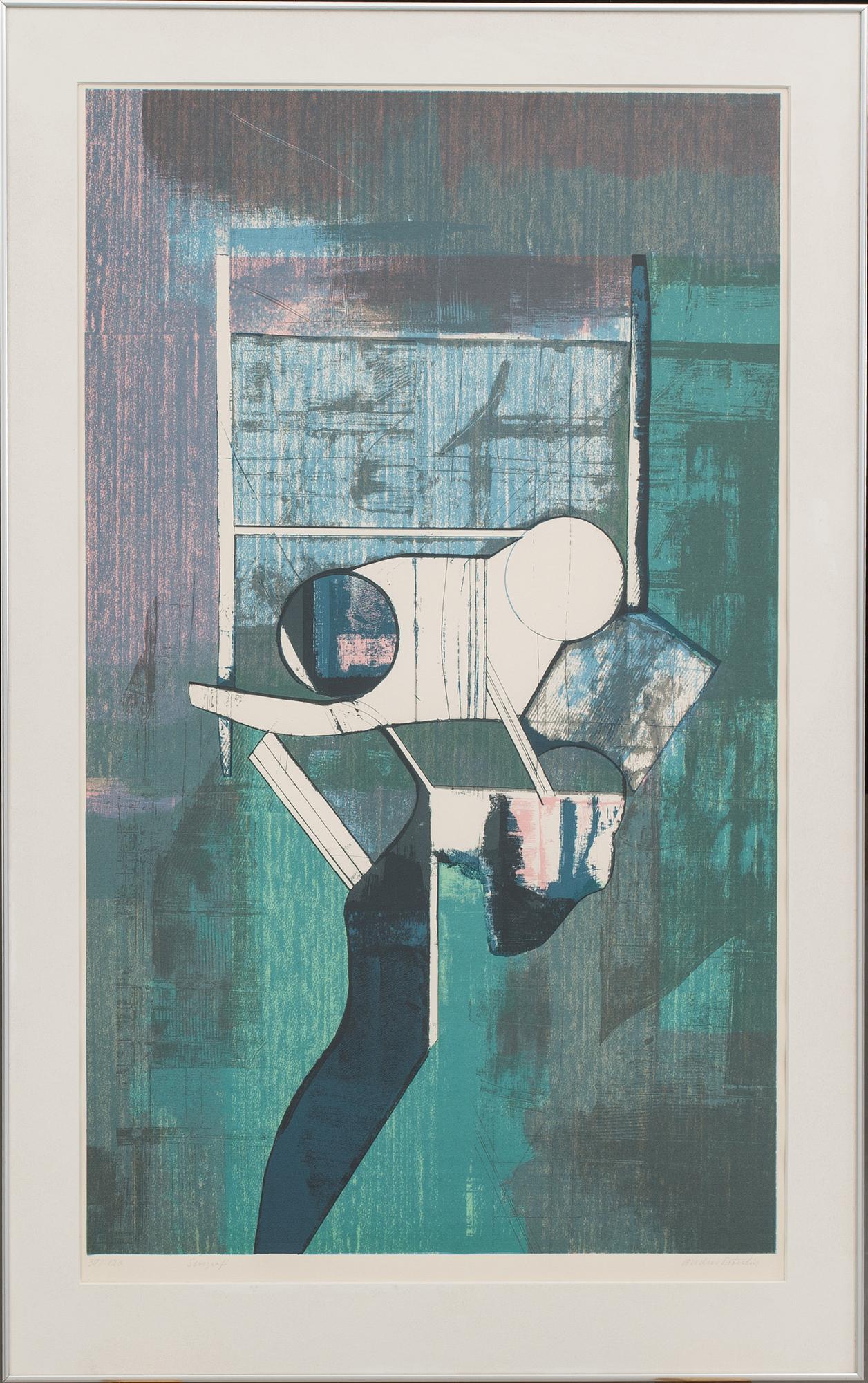 ANDERS ÖSTERLIN, serigrafi signerad och numrerad 38/120.