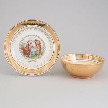 A Royal Copenhagen part service, 20th century (6 pieces).