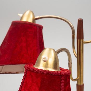 A foor lamp, Sweden, mid-20th Century.
