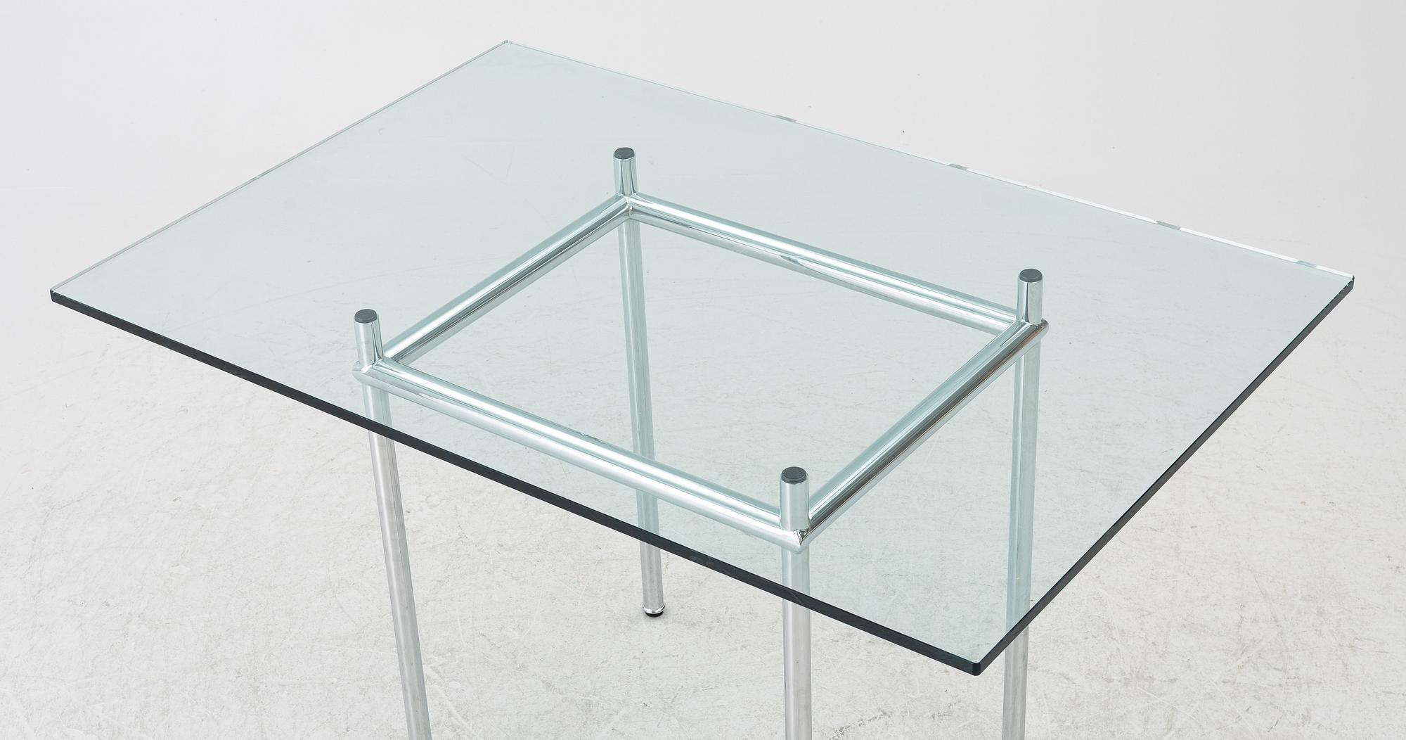 Le Corbusier (Charles-Édouard Jeanneret), a dining table, 'LC 12 La Roche', Cassina.