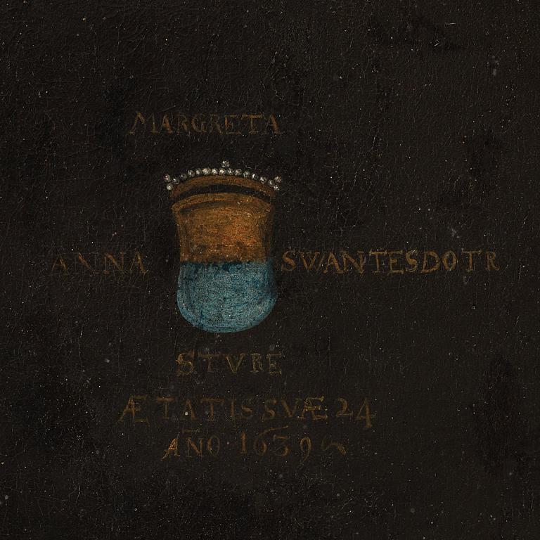 Jacob Heinrich Elbfas Tillskriven, "Anna Margareta Sture" (1615-1646) gift Oxenstierna af Södermöre.