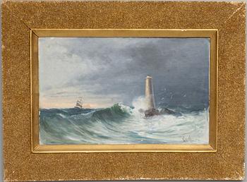 VALFRID NELSON, olja på duk, signerad och daterad -89.