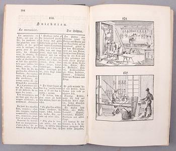 BÖCKER, 10 st, bla "David Copperfield" av Charles Dickens, 1850.