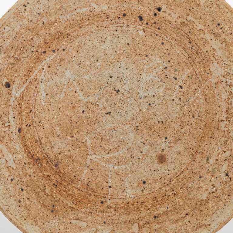 Raija Tuumi, fat, chamotterat stengods, signerad ARABIA RT.