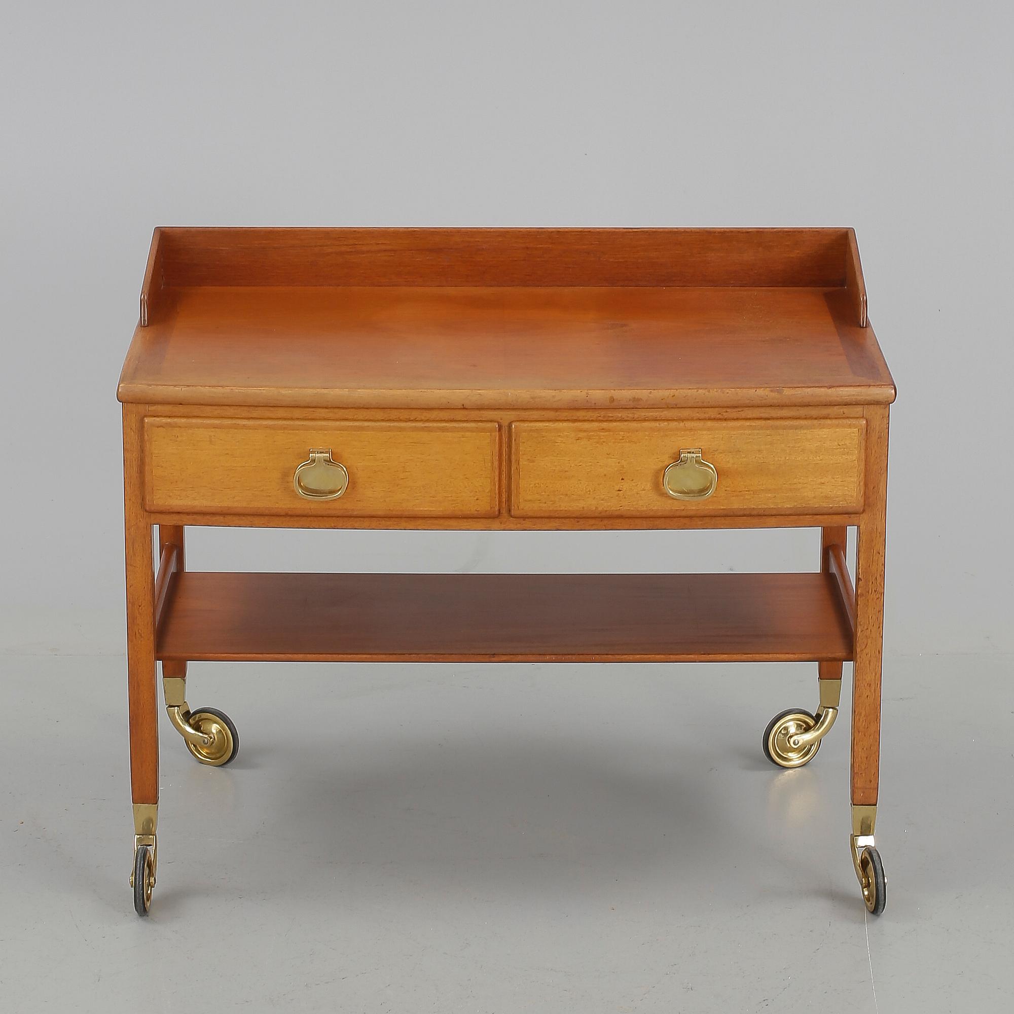 SERVERINGSVAGN, Kerstin Hörlin-Holmqvist, Triva-serien, NK:s verkstäder i Nyköping, 1960-tal.