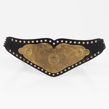 Christian Dior, John Galliano, "Runway Champion belt", Fall 2001.