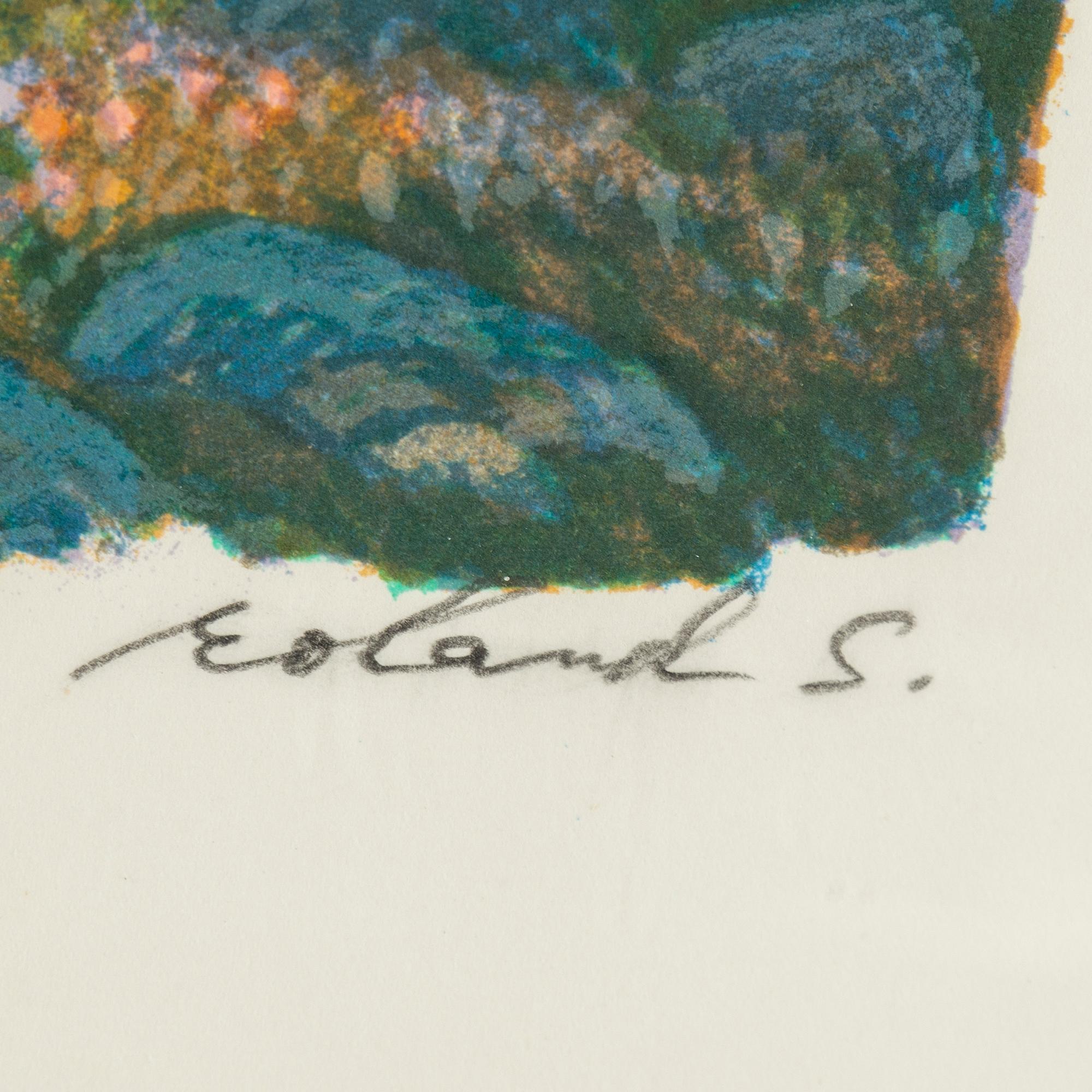 ROLAND SVENSSON, lithograph in colours, signed and numbered 146/350.