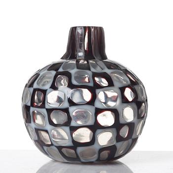 Tobia Scarpa, an 'Occhi' glass vase, Venini, Murano, Italy 1960's.