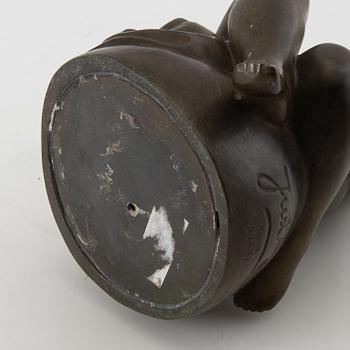 Just Andersen, skulptur, discometall.