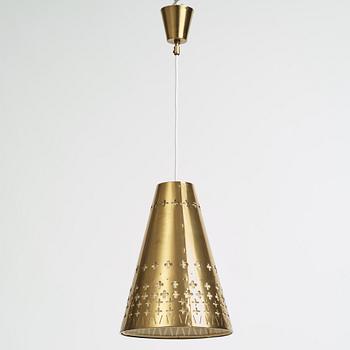 Einar Bäckströms Metallvarufabrik, a model "5416" ceiling lamp, Malmö, Sweden, 1950's.