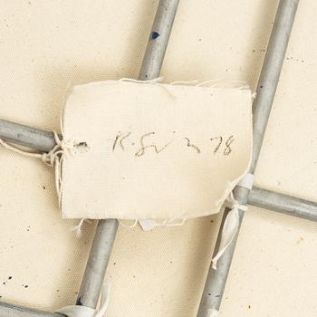 Richard Smith, oil on canvas, 7 parts, signed and dated -79 on label verso.