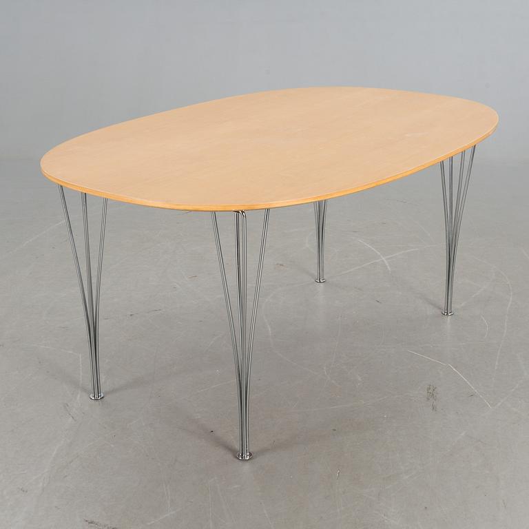 MATBORD, "Superellips", Bruno Mathsson och Piet Hein för Fritz Hansen, 1987.