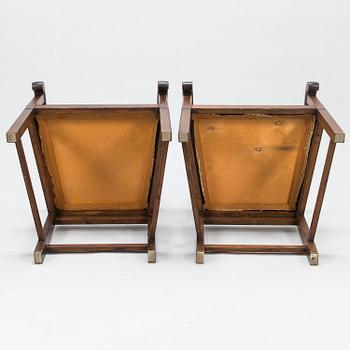 MIKKO S. NUPPONEN, a set of six 1930's 'Jukola' chairs for HMN Huonekaluliike Mikko Nupponen. Finland.