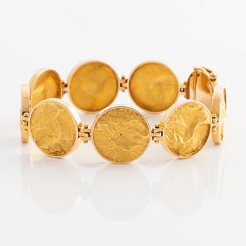 Bracelet, gold.