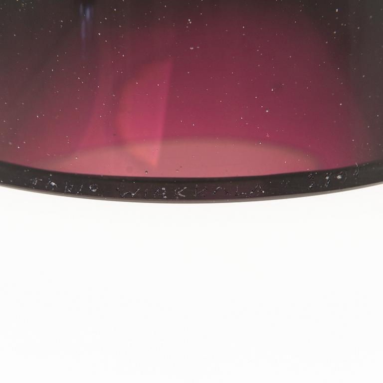 TAPIO WIRKKALA, A 'Double-Headed' glass vase signed Tapio Wirkkala 3894.