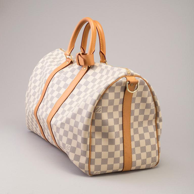 BAG, "Azur Keepall Bandoulière 55", Louis Vuitton, 2014.