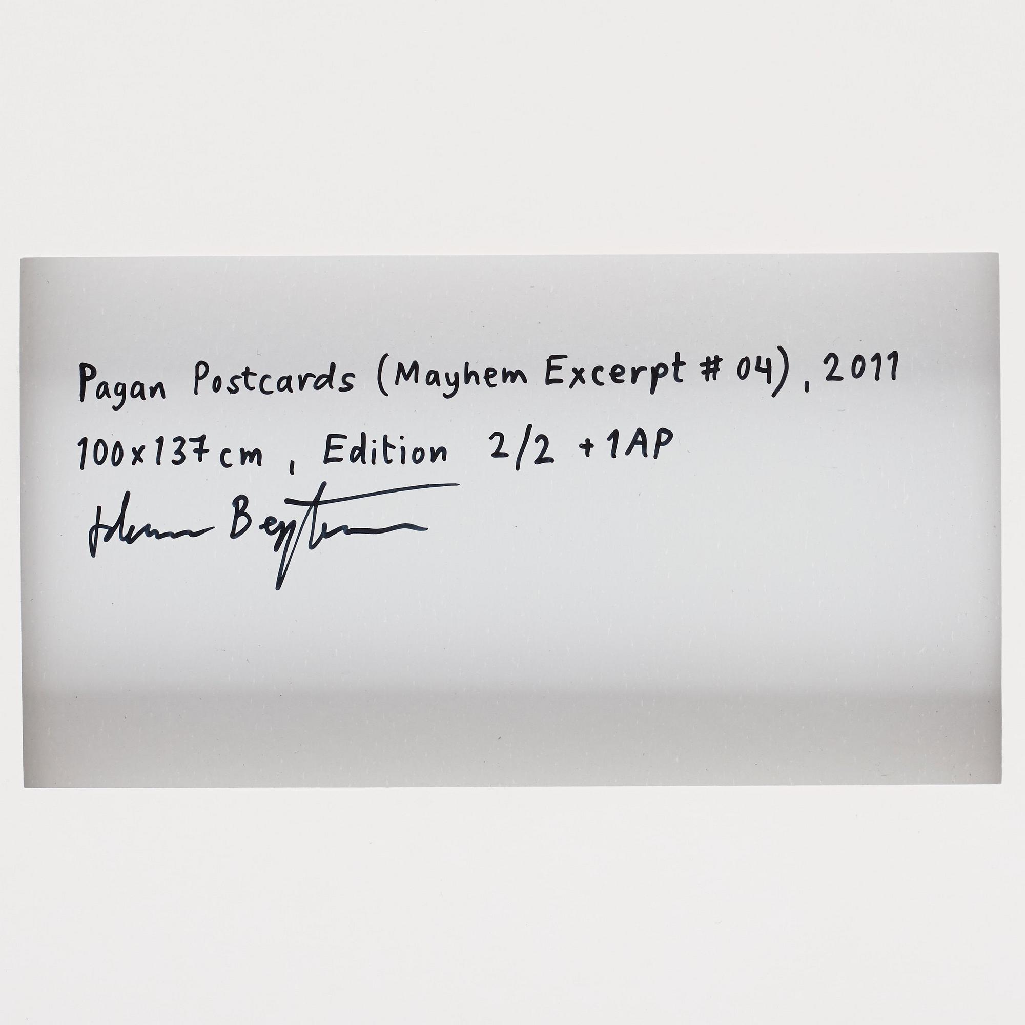 Johan Bergström, "Pagan Postcards (Mayhem Excerpt #04)", 2011.