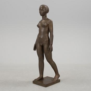 NILS SJÖGREN, Sculpture. Bronze, height 131 cm. Signed and dated 1950. Foundry marks Herman Bergman Fud.