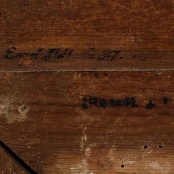 SPEGEL, troligen Johan Petter Holmberg, hallstämplad Stockholm 1831.