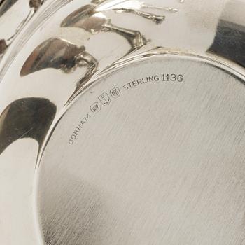 PARTI SILVER, 10 delar,  bland annat Gorham sterlingsilver. Totalvikt ca 506 gram.