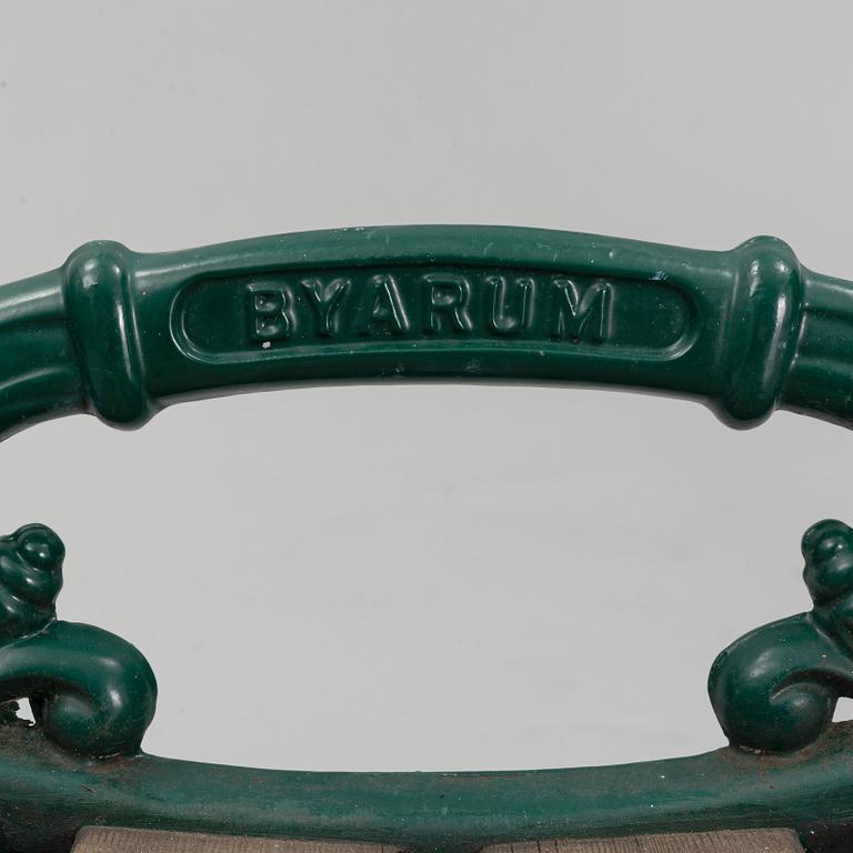 A five piece Byarum suite of garden furniture, late 20th Century.