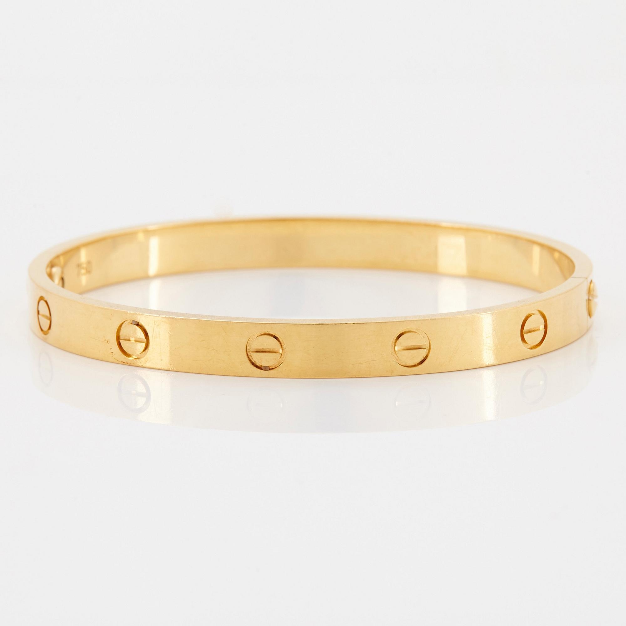Cartier "Love" armband 18K guld.