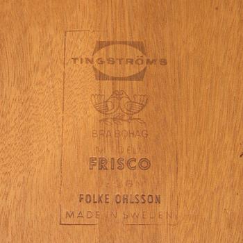 FOLKE OHLSSON, soffbord, "Frisco", Bra Bohag, Tingströms, 1960-tal.