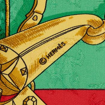Hermès, scarf, "L'Instruction du Roy en l'exercice de Monter à Cheval".