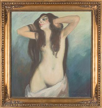 Jalmari Ruokokoski, Nude model.