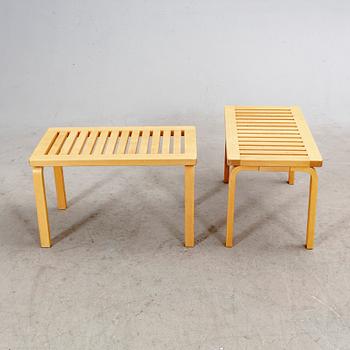 Alvar Aalto,  bänkar ett par modell 153 2000-tal.