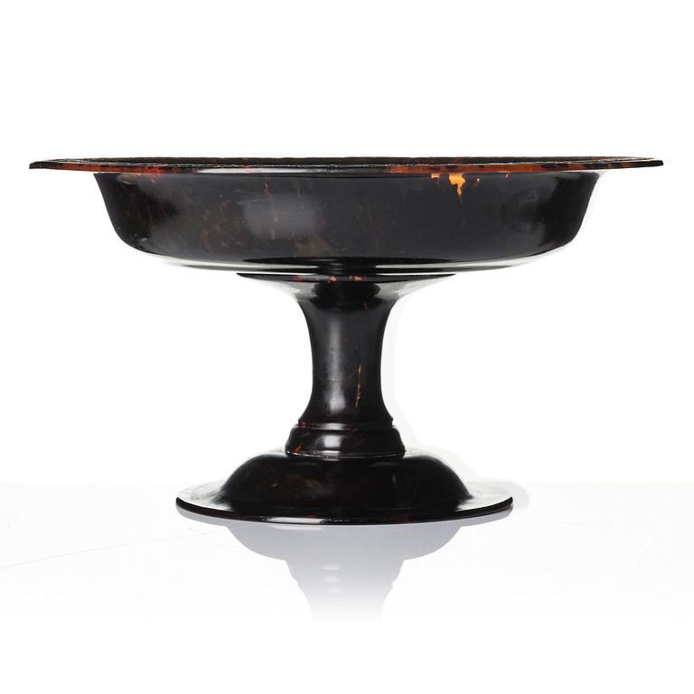 A tortoiseshell centrepiece, late 19th century.