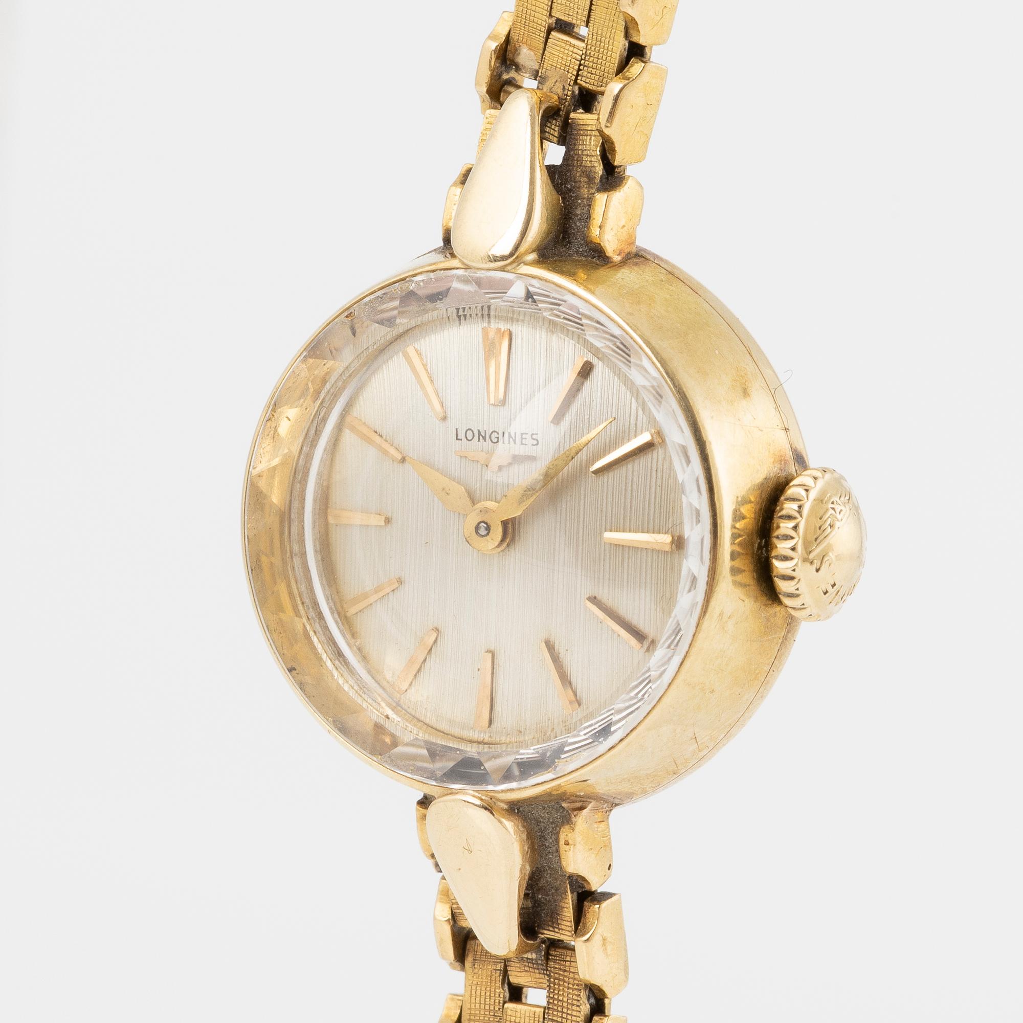 Longines, armbandsur, 18 mm.