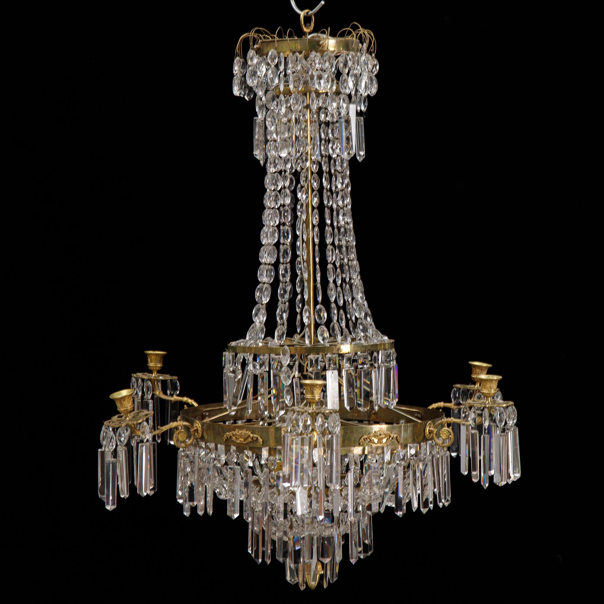 An end of the 19th Century chandelier.