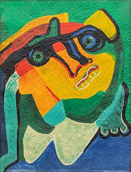 Bengt Lindström, "L'homme a genoux".