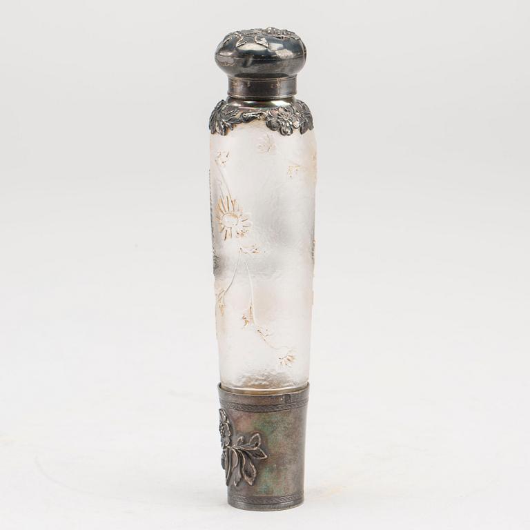 A Daum Nancy perfume bottle.