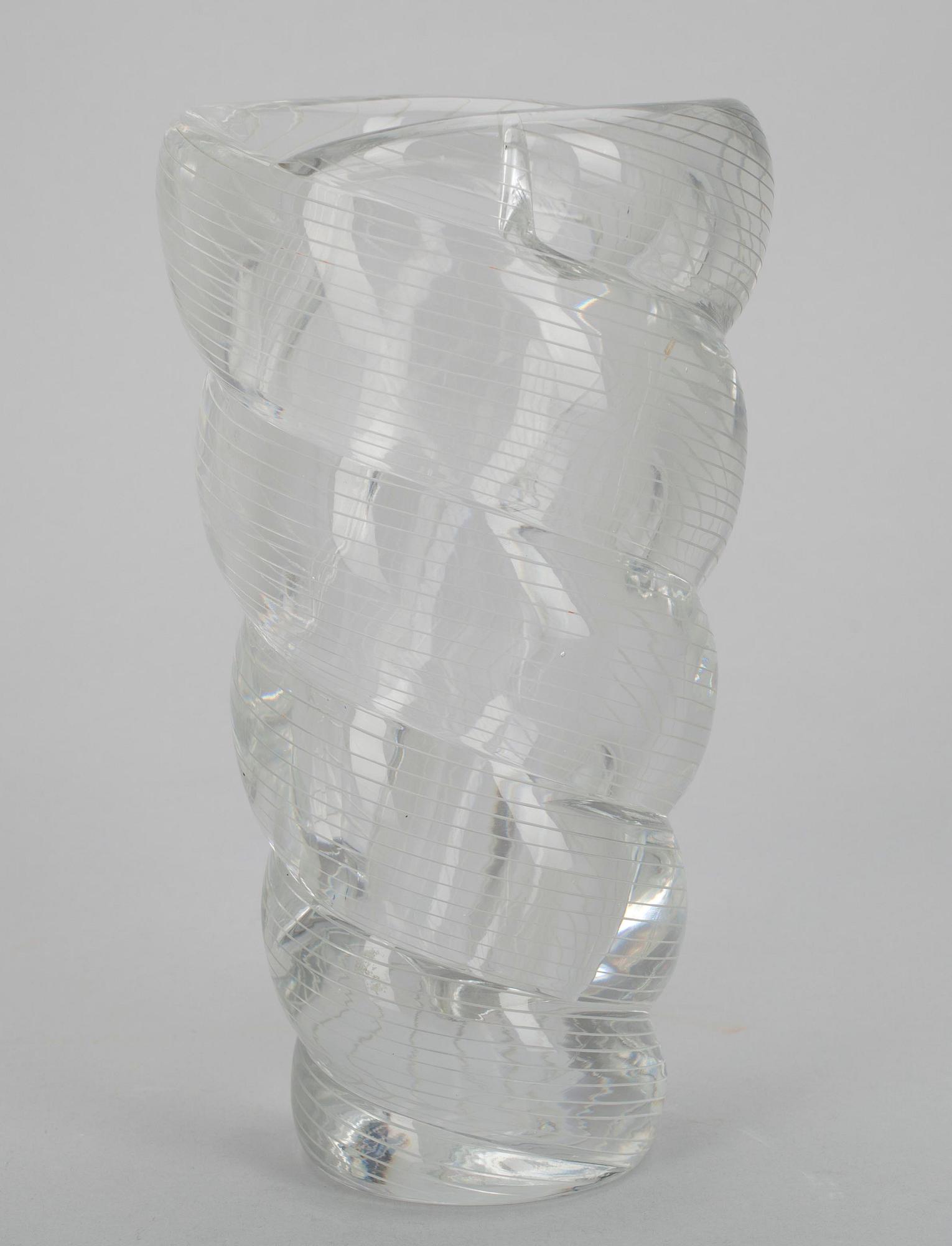 VAS; glas, "Barock" sign. Gunnel Nyman, Riihimäen Lasi Oy.