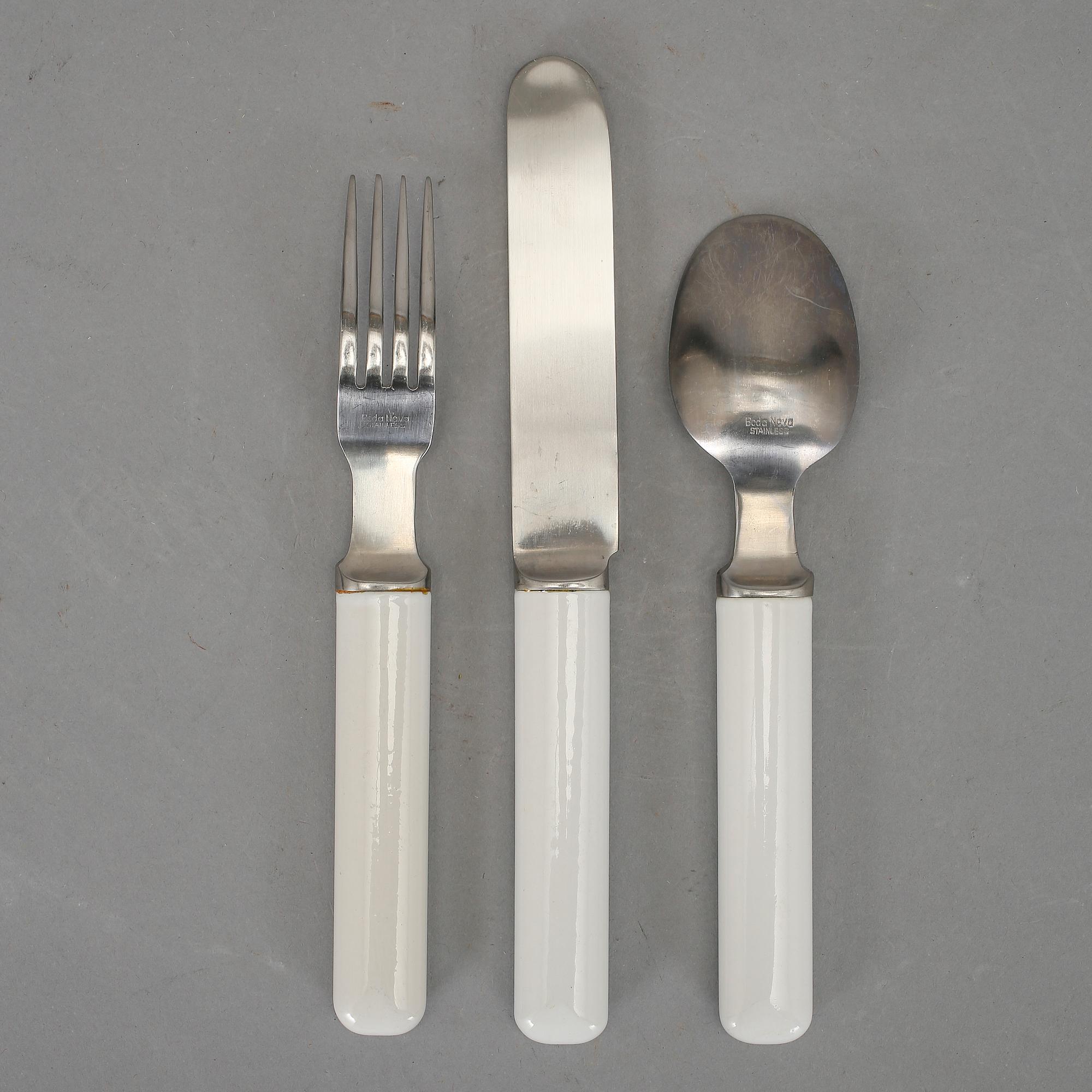 BESTICKSUPPSÄTTNING, 22 delar, Boda Nova, Signe Persson-Melin, 1970-tal.