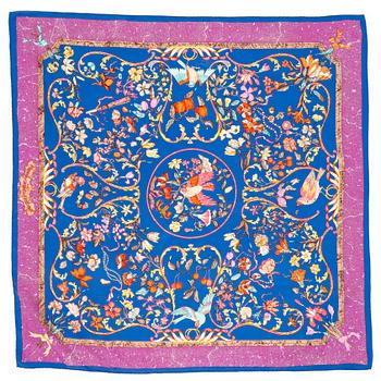 745. HERMÈS,a silk scarf, "Pierres d'Orient et d'Occident".