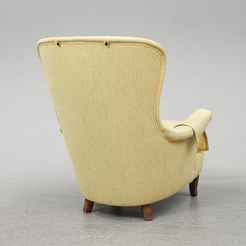 CARL MALMSTEN, fåtölj, "Solo", 1900-talets andra hälft.