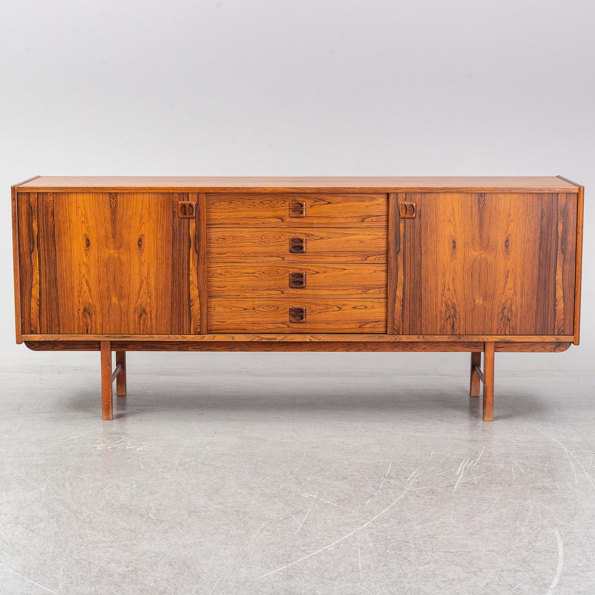 A 1960's 'Ladoga' rosewood veneered sideboard, IKEA.