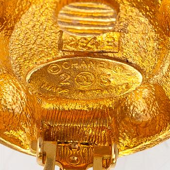 Chanel, earrings, 1984-1990.