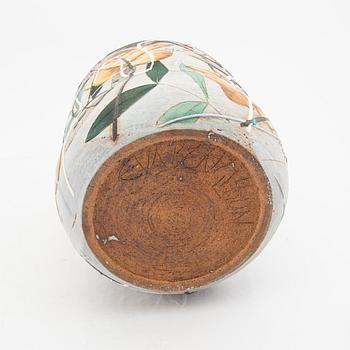 Eva Bengtsson, a signed vase/bowl "Yes please" own workshop.