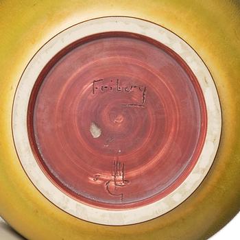 Berndt Friberg, a stoneware floor vase, Gustavsberg Studio 1968.