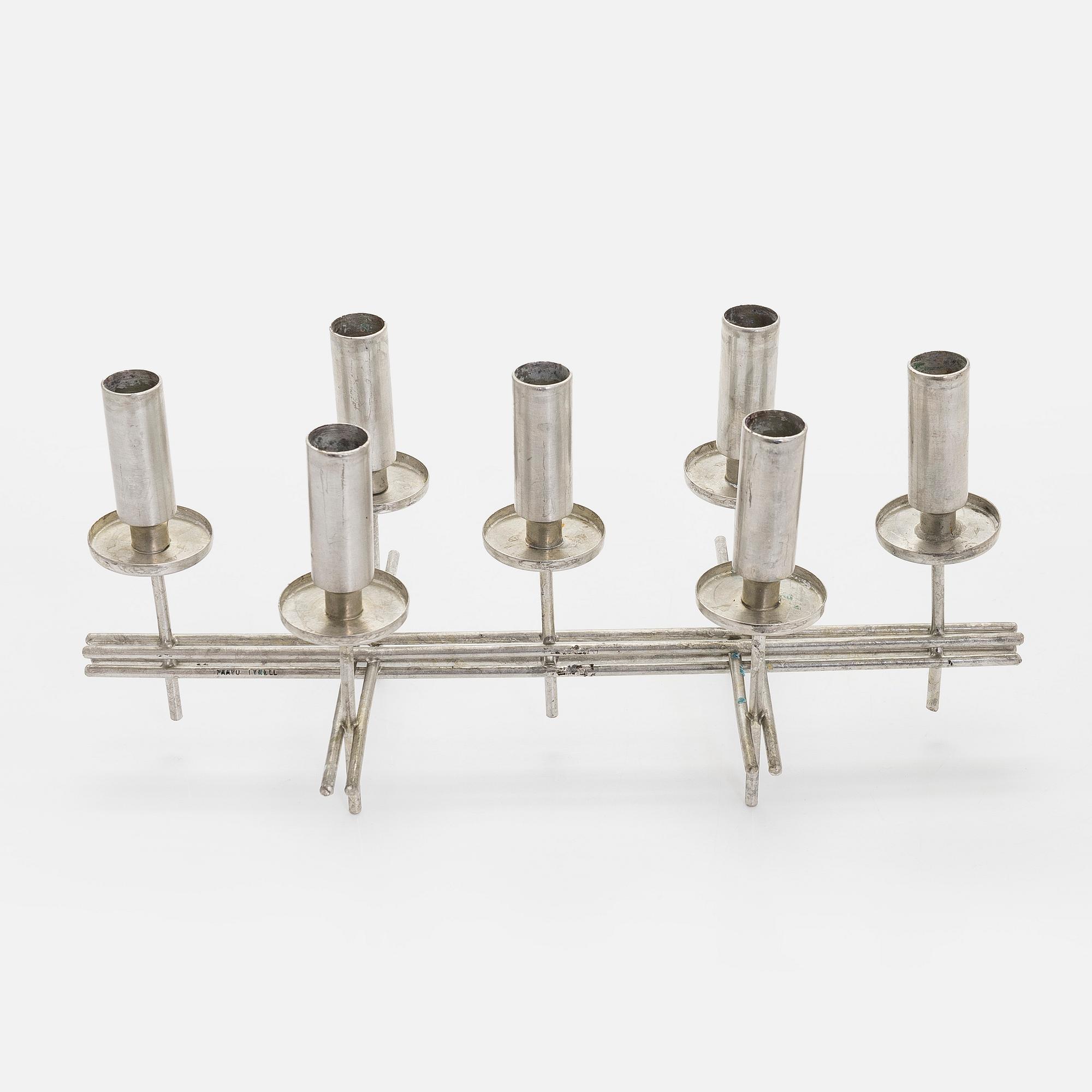 Paavo Tynell, kynttelikkö, 1960-luvun loppu.