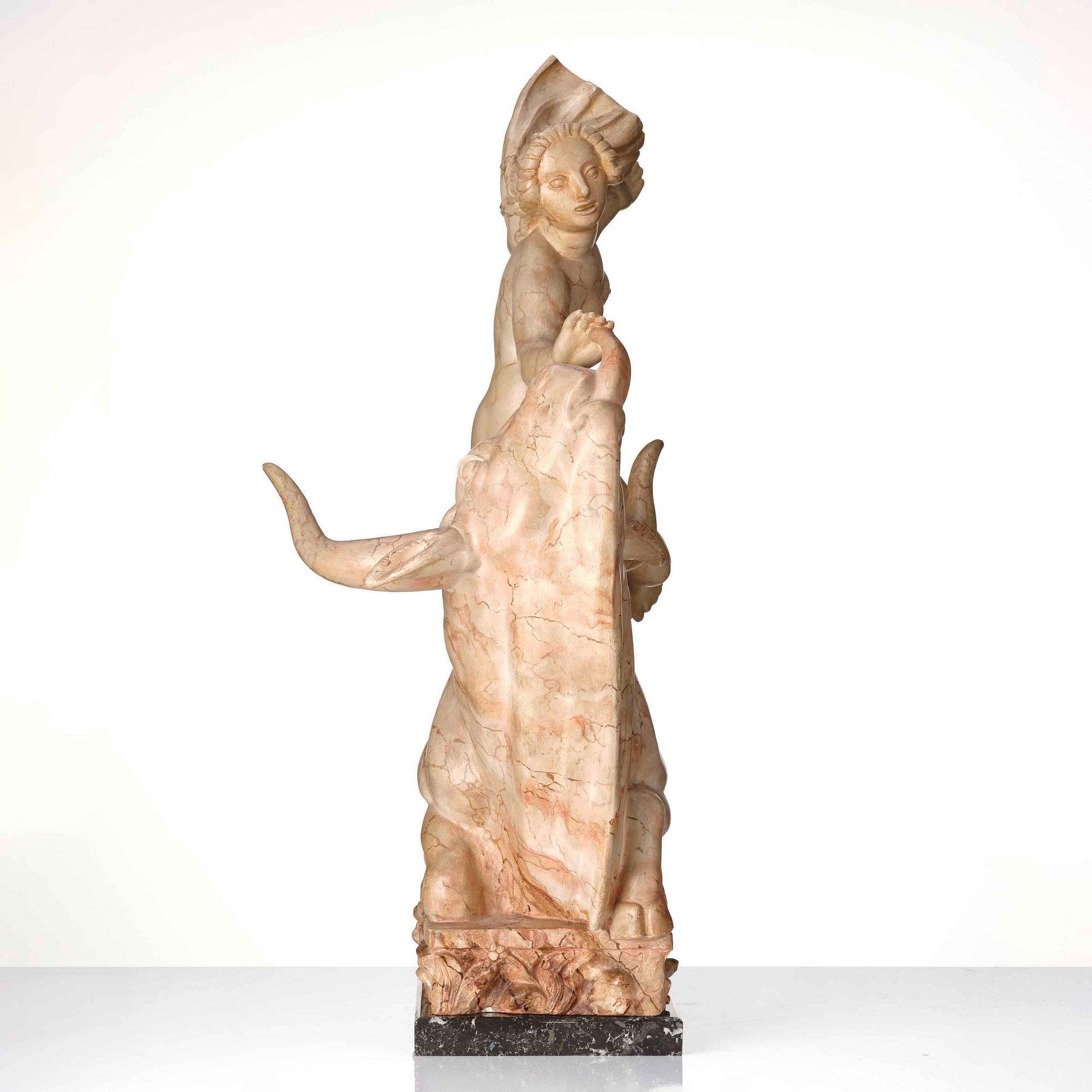 Carl Milles, "Europa och tjuren" (Europa and the bull).