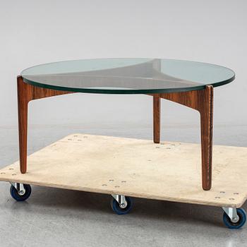 A Danish rosewood coffee table, Svend Ellekaer, Christian Linnebergs möbelfabrik. 1960's.