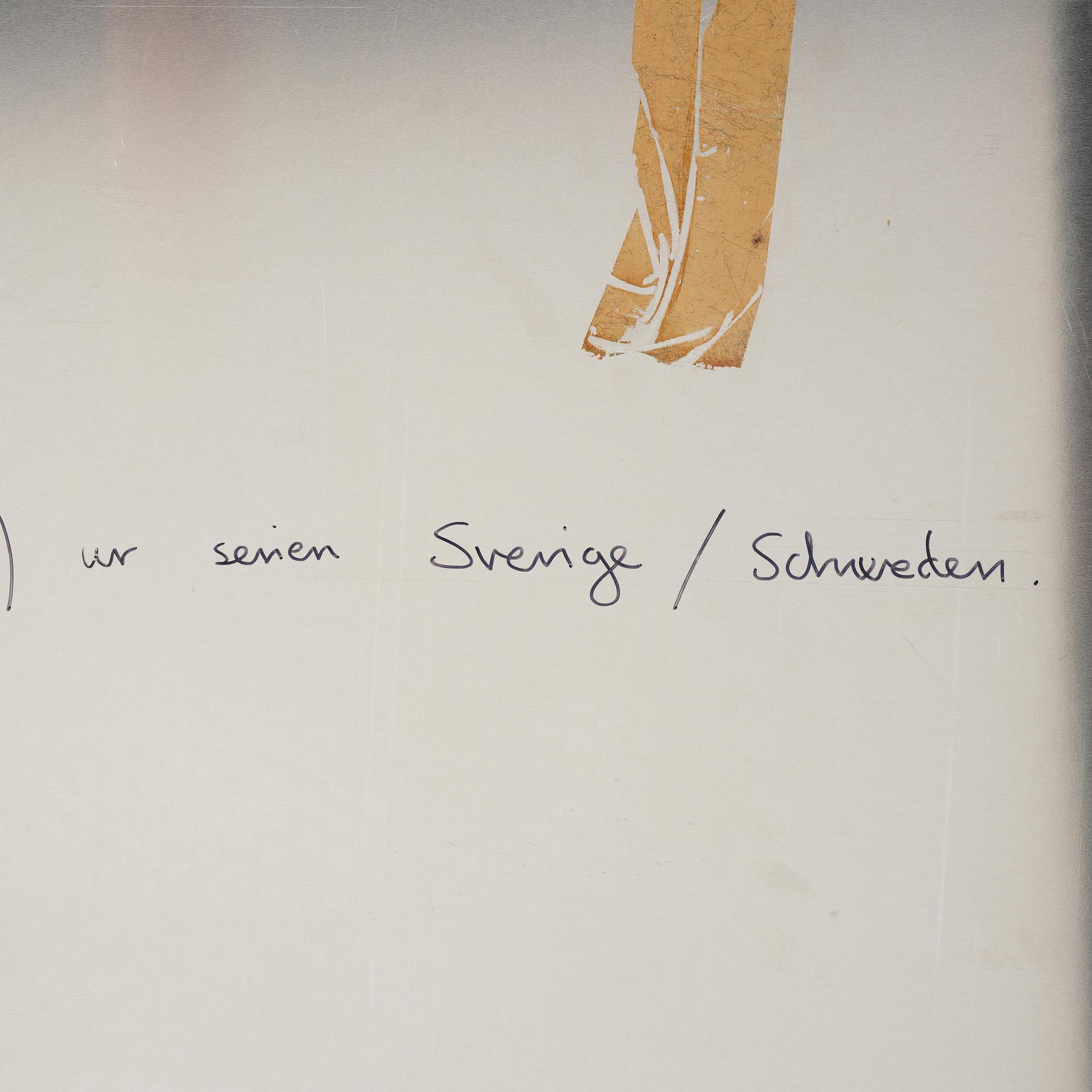 Maria Miesenberger, "Utan titel (Männen i gungan)", 1996.